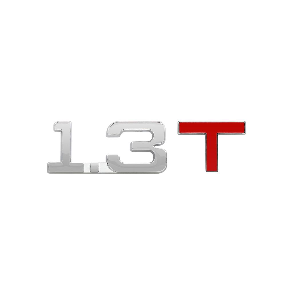 Новейшая автомобильная 3D металлическая наклейка с логотипом 1.3T 1.4T 1.5T 1.6T 1.8T 2.0T 2.2T 2.4T 2.5T 2.8T 3.0T Высококлассная универсальная наклейка для стайлинга автомобилей
