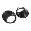 For R55 R56 R57 51112753661 51112753662 Front Fog Light Trim Rings Guards Headlight Protector Surround Cover Waterproof
