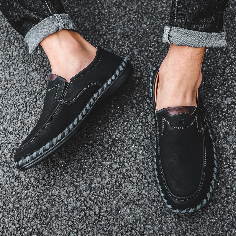 Размер 38–48. Мужские мокасины. Мужская обувь. Мужская повседневная обувь. Кожаная обувь ручной работы. Мужские лоферы.