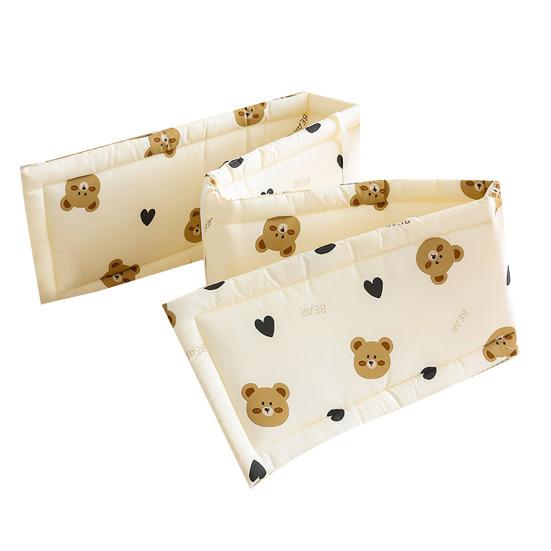 Универсальный бортик для детской кроватки, мягкая защита, дышащий, для детской кроватки, хлопковая набивка, бортик кроватки, боковая стенка манежа, боковая кровать