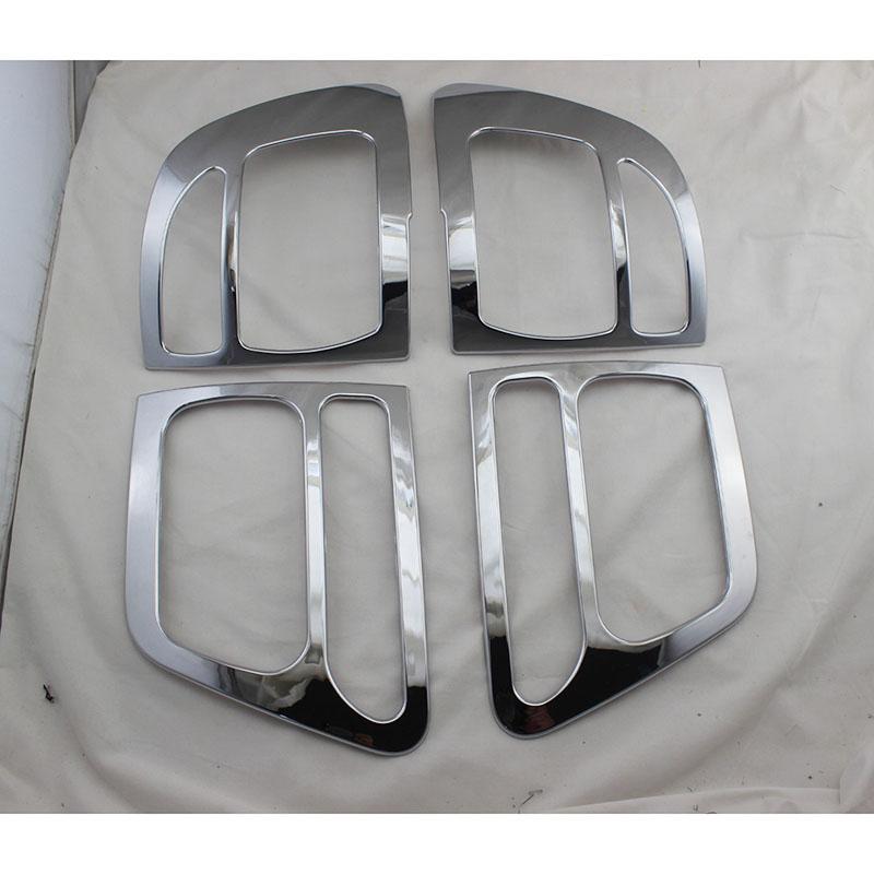 2008-2011 Хромированный задний фонарь, декоративное украшение заднего фонаря, защитная наклейка для Toyota Fortuner Hilux