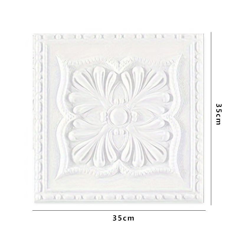 4 шт. 35*35 см Потолок Спальня Декор 3D Фон Обои Отклеивающиеся и Наклеивающиеся Водонепроницаемые Наклейки на Стену Анти-столкновение Домашний Декор