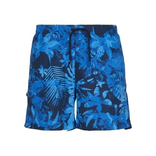 Urban Classics Mens Flower Swim Shorts