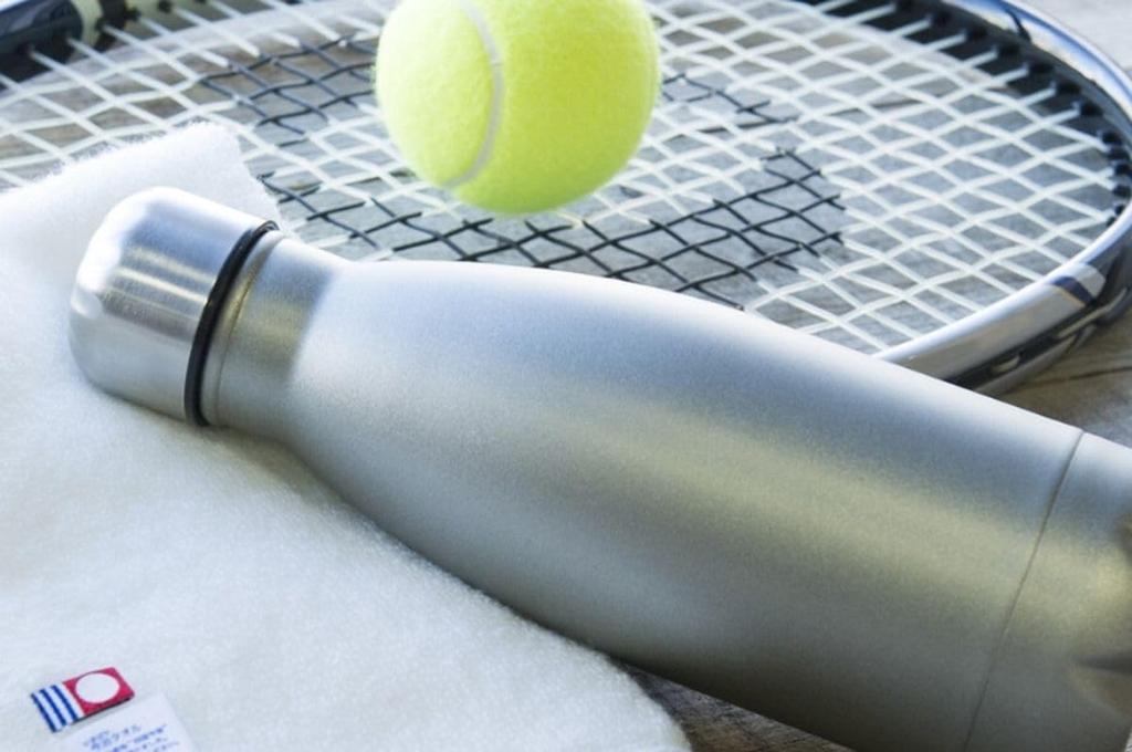 Select Water Bottle Set Stainless Steel PET Bottle Vacuum Imabari Towel Set 350ml J-kitchens (Dual Structure) &