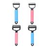 2Pack Pet Grooming Brush For Long Haired Pet Knotted Furs Deshedding Tool Gentle Massage Comb Dog Cats Hair Remover Tool