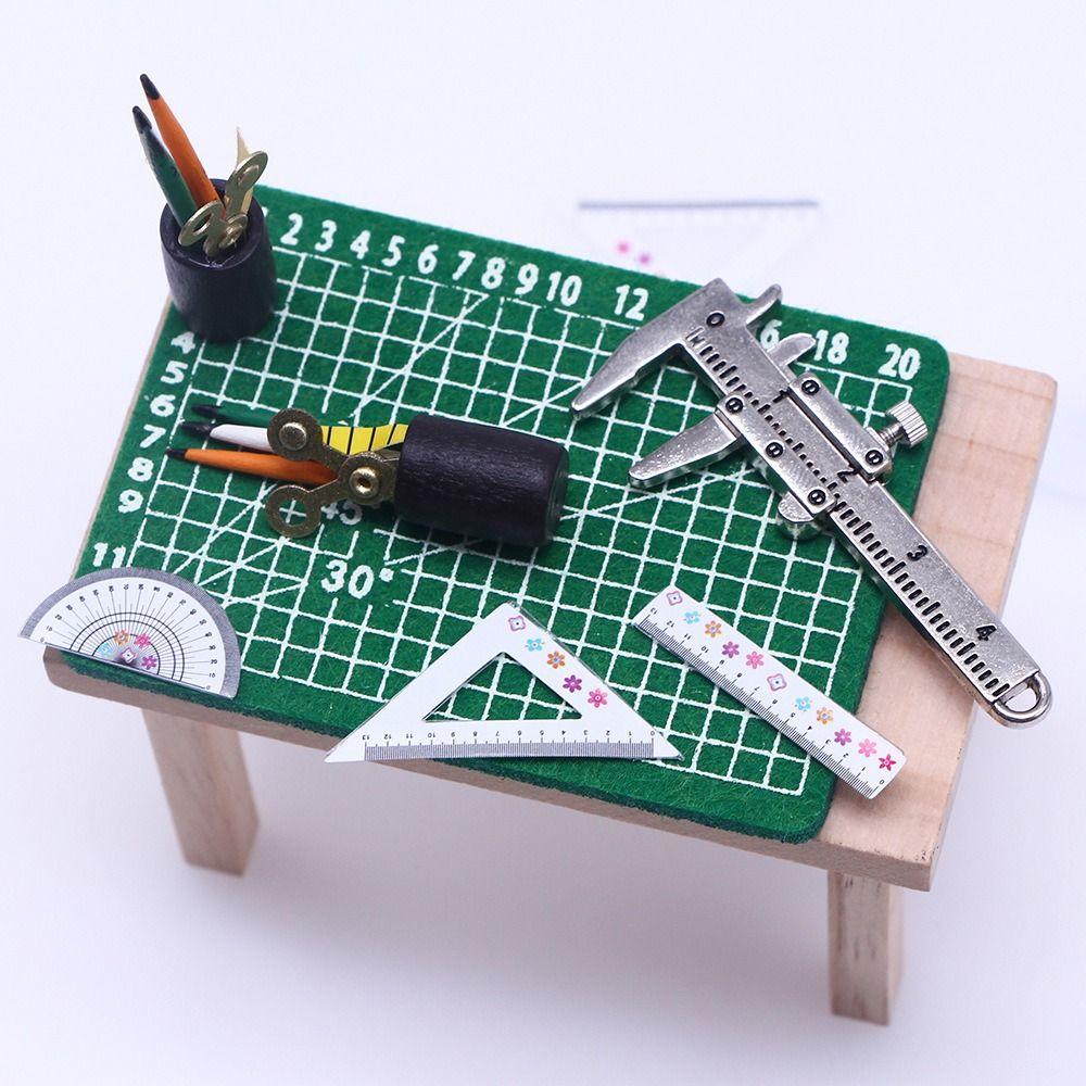 Мини Инструменты для рисования Кукла Канцелярские товары 1:Кукольный домик масштаб 1/12 Письменные принадлежности Вечеринка Фестиваль