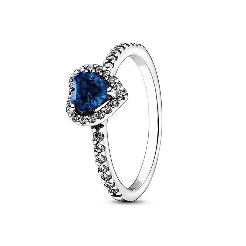 Exquisite 925 Sterling Silver Charming Rose Gold Series Daisy Ring Ladies' Classic Holiday Party Jewelry