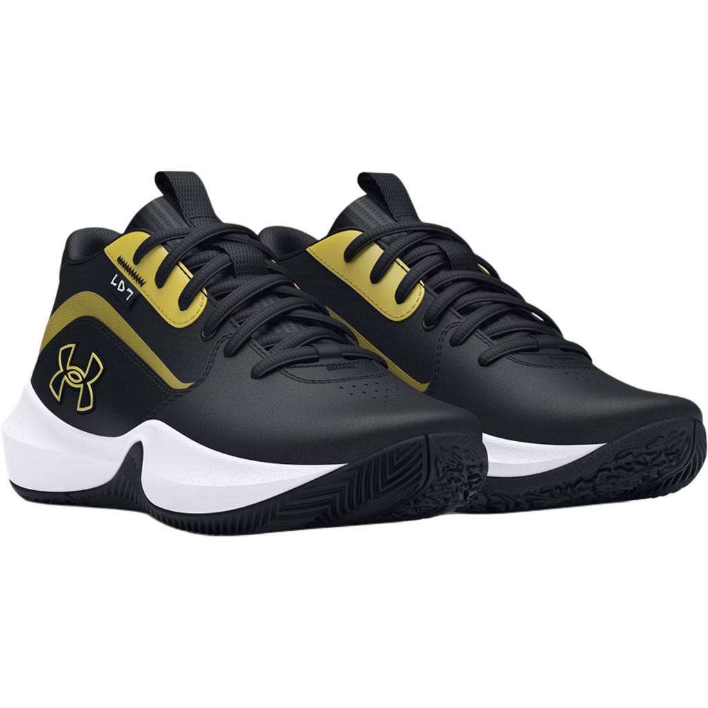 Under Armour Кроссовки Lockdown 7 GS Черный Металлический Золотой Детские 3028513-001