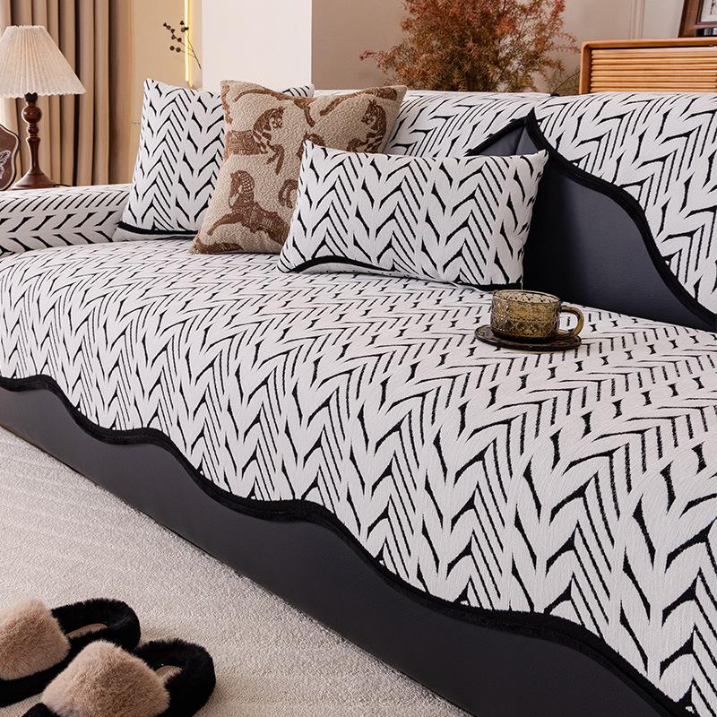 Special-Shaped Sofa Cushion Universal In All Seasons French Light Luxury Sofa Non-Slip Seat Cushion Sofa Cover  New Sofa Cover