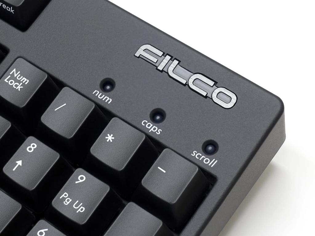 FILCO Клавиатура Majestouch 3 с коричневыми переключателями, полноразмерная, 108 клавиш, японская кана, медиа-функции, оснащена двухцветными ПБТ клавишными колпачками, матово-черный