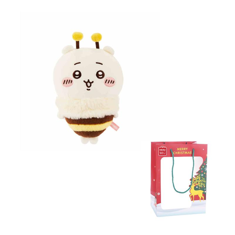 MINISO x Chiikawa Хачиварэ, Чиикава, Усаги Сезон Сакуры Пчелиные Куклы Плюшевая Кукла Трубы Высокая Кукла