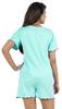 Inkmeso 2 Pcs Sleepwear Sets For Women Short Sleeve T Shirt & Shorts