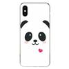Милый чехол для телефона с изображением панды в стиле аниме для Apple iPhone 11 12 13 Pro XR X XS Max 7 8 6 6S Plus + Mini 5S SE с принтом Shell Coque Fundas