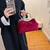 Women's Green Chain Crossbody Bags Embroidered Taxation Shoulder Bags Retro Velvet Ballroom Clutch Western Style New Designer