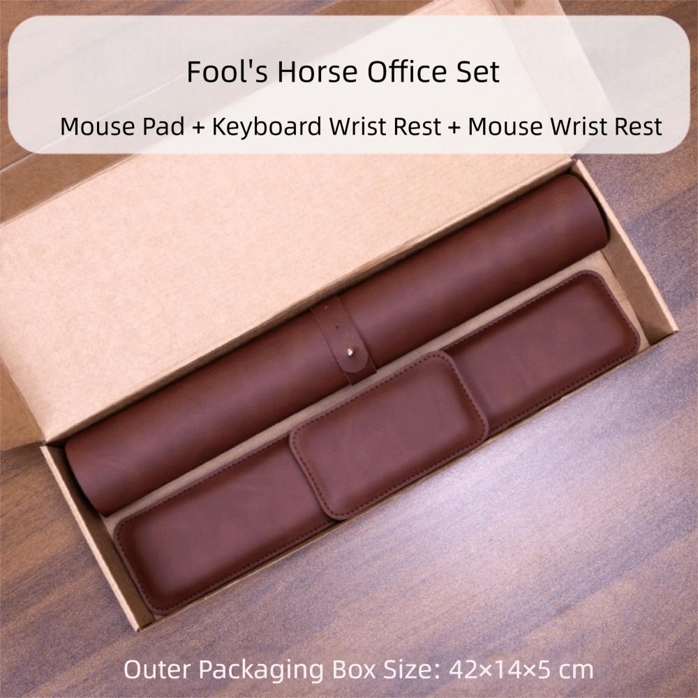 PU Desk Pad Waterproof Laptop Desk Mat Portable Large Mousepad  Mouse Wrist Guard