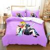 Anime Panty Stocking Garterbelt Bedding Set Duvet Cover Sheet Printed Bed Set Pillowcase Full Queen King Size Comforter Bedroom