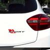 Two Pieces of Sports Badge Pattern Stickers, Suitable for Truck Fenders And Trunk Logos, Vinyl Car Decorative Additions, Placed on The Left Side,