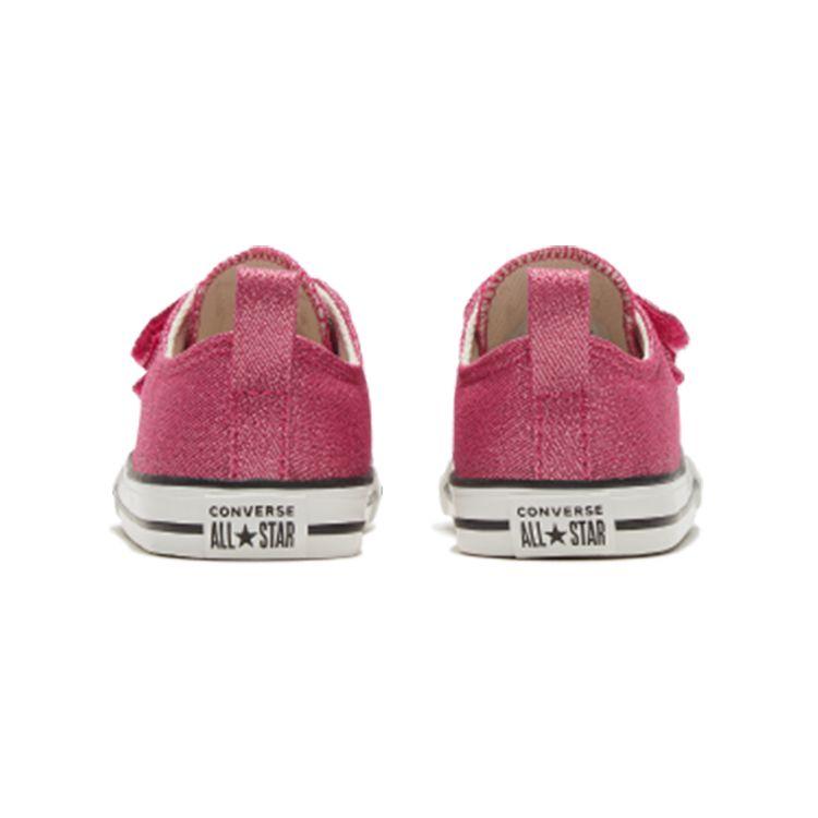 Converse Кеды Chuck Taylor All Star 2V с низким верхом, холщовые, детские, красные 767778C