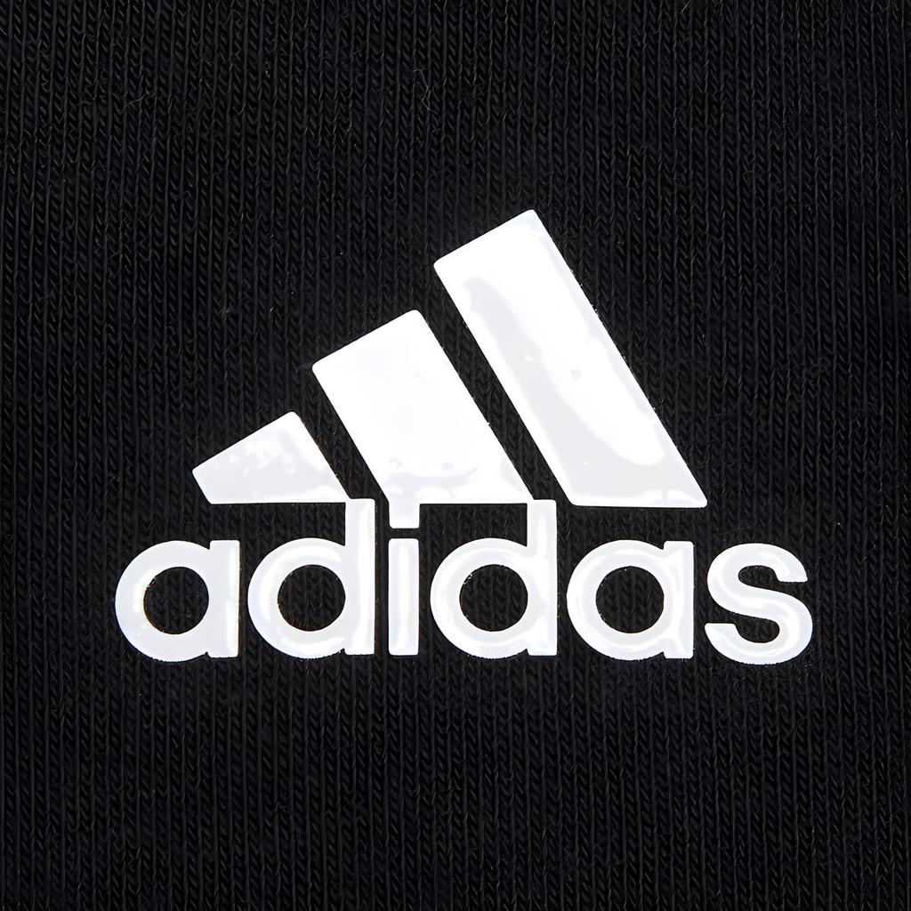 adidas Fi W Swt Gloss Logo Print Knit Crew Neck Sweatshirt Women Hoody Black H09766