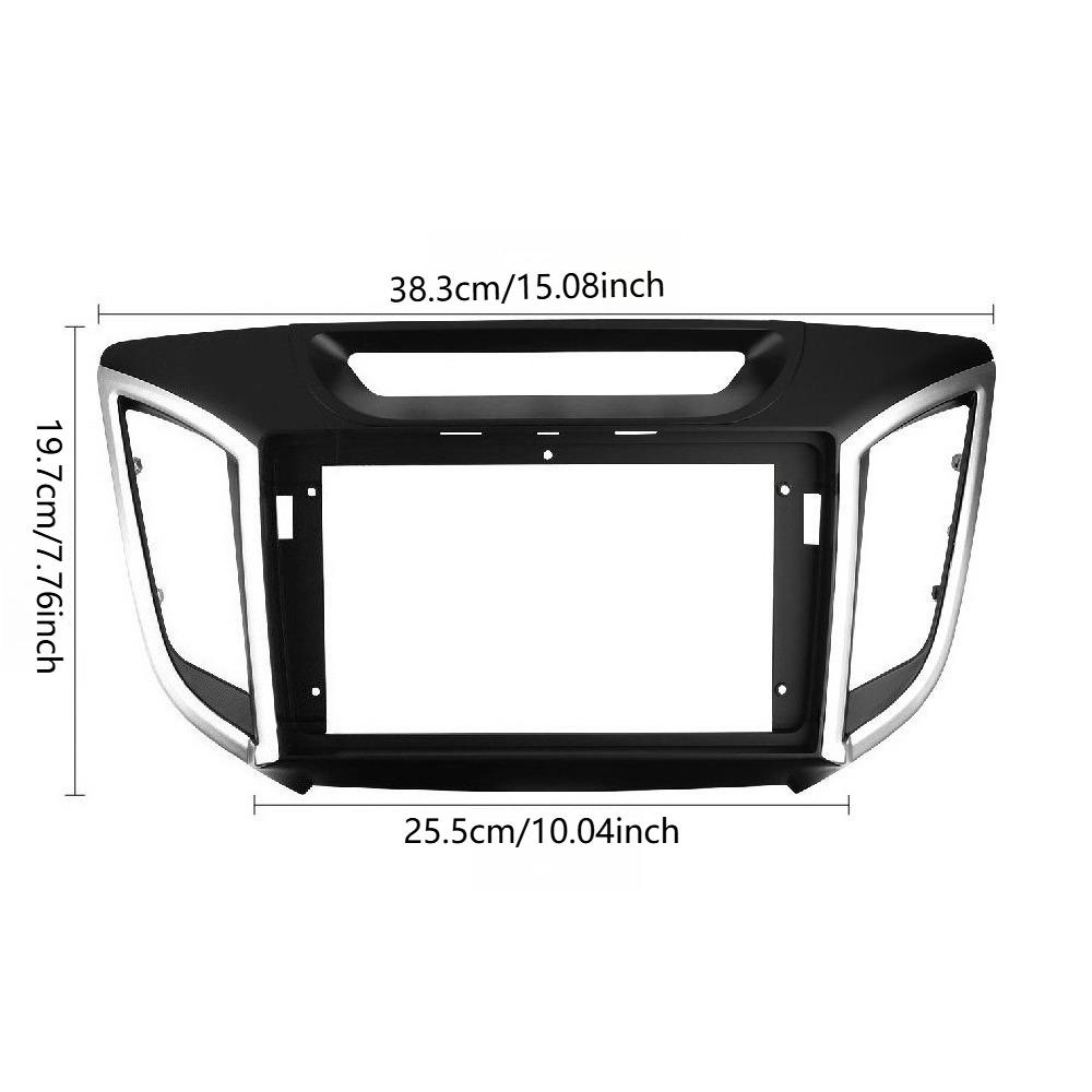 9-дюймовая панель-рамка для головного устройства Android 2Din на HYUNDAI CRETA IX25 2014+