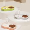 Double Pet Bowls Detachable Automatic Water Dispenser Creative Dog Feeding Bowl Cat Food Bowl