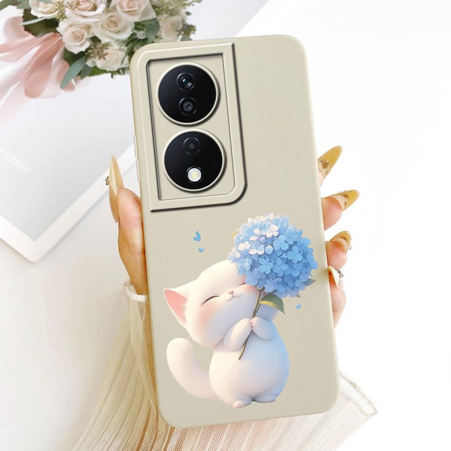 Cute Printed Phone Case For Honor X7b 4G 5G Soft Silicone Shockproof Cases For Honor X7b X 7B CLK-LX2 Covers Bumpers