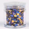1 Box Mixed Size Colorful Round Nail Sequin Flake Slice Nail Decoration