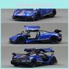 Модель автомобиля Huayra Roadster из сплава с инерционным механизмом для коллекционеров и детей