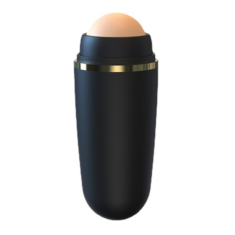 Face Oil Absorbing Roller Natural Volcanic Stone Massage Body Stick Makeup Face Skin Care Tool Facial Pores Cleaning Oil Roller