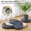 with Moving Wheels Flower Pot Plant trays Round Drip Trays  Garden Indoor Outdoor Supplies