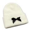 OTHER-worldly Big Ribbon Angora Beanie [Ivory]