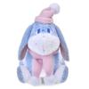 Japan Tokyo Disney Store Eeyore Plush Toy Pink X Blue Winter Shiny Color Pooh