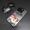Cute Cartoon Christmas Phone Case For iPhone 17 16e 16 15 14 13 12 11 mini Pro Max X XR XSMAX 8 7 Air Plus Anti Fall Matte Back
