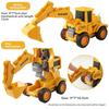 Childrens Inertia Collision Deformation Construction Vehicle Toy For Boys Educational Play