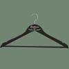 1PCS Personalized Wedding Wooden Hangers,Retro Bride Groom Hanger for Wedding Gift,Custom Engraved Name Logo Bridal Dress Hanger