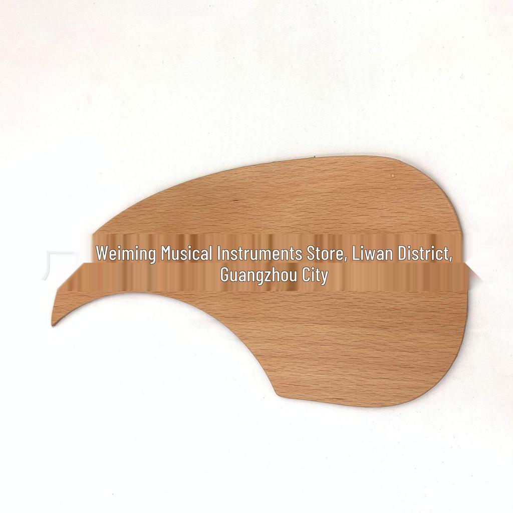 Премиальная декоративная накладка на гитару из массива дерева