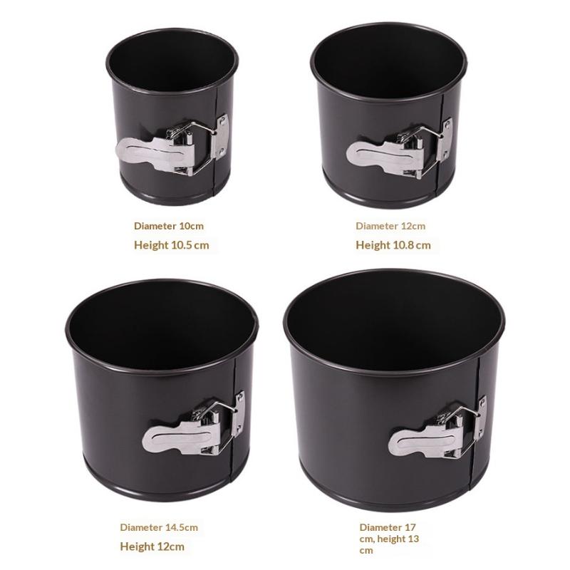 Removable Bottom Kitchen Accessories Carbon Steel Cakes Molds Round Cake Pan Ring Bakeware Non-Stick Bake Mould High Performance