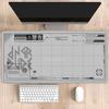 Large Mouse Pad HD Printing Extended HD Game Mechanical Drawings Mousepad XXL Rubber Carpet NonSlip Gaming Accessories Desk Mat