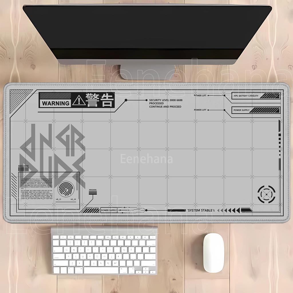 Large Mouse Pad HD Printing Extended HD Game Mechanical Drawings Mousepad XXL Rubber Carpet NonSlip Gaming Accessories Desk Mat