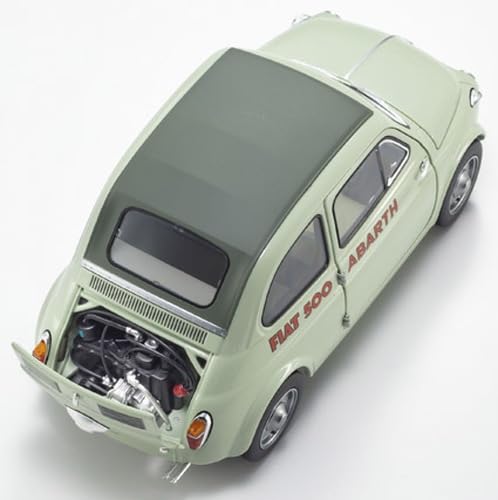 Kyosho Оригинальный Fiat Nuova 500 Elaborazione Abarth Record в масштабе 1/18 (Зеленый Прозрачный) Готовый продукт KS08966ALG