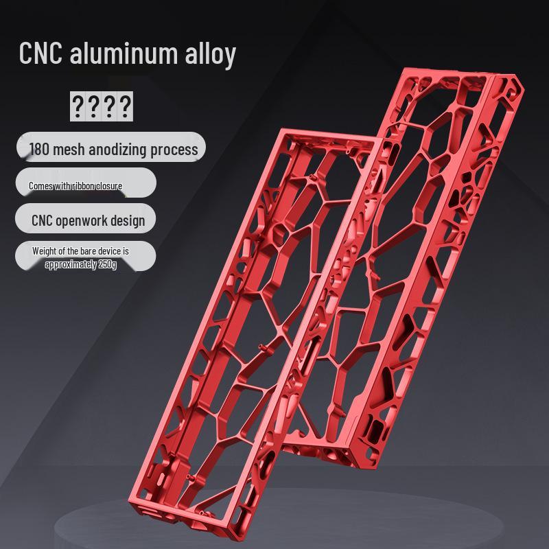 Корпус клавиатуры из анодированного алюминиевого сплава H60: Полый корпус для моделей с магнитной осью Wooting/MAD60/WIN60