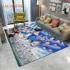 Капитан Цубаса аниме футбол мультфильм ковер ковер для дома гостиная спальня диван коврик декор, детский уголок ковер нескользящий напольный коврик
