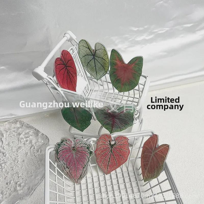 Акриловый магнит на холодильник «Тропический лист» — креативный декор для дома