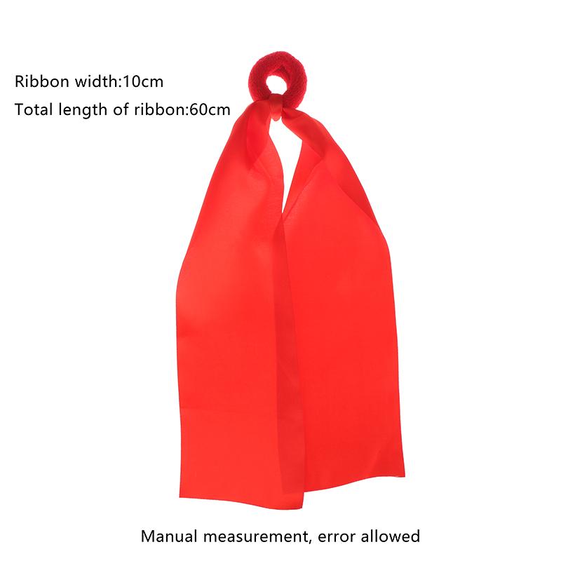 Детская красная лента на запястье Командные виды спорта Помпон Черлидинг Большая игра Пом-клуб Танцевальный реквизит Эластичный браслет с эластичной веревкой