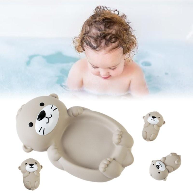 Toy Floating Bath Otter Bathtub Doll Children Bathroom Recreation Gifts Kids