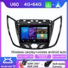 Android Multimedia For FIAT Toro 2017-2021 Car Stereo CPU Radio QLED Player Navigation Carplay Auto HDR 5G  Screen Cam