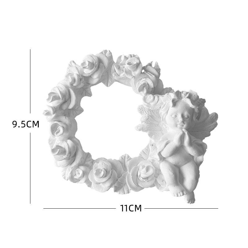 Jewelry Display Frame Creative Plaster Flower Ornament Earrings Receive Display Live Show Photo Props Decoration