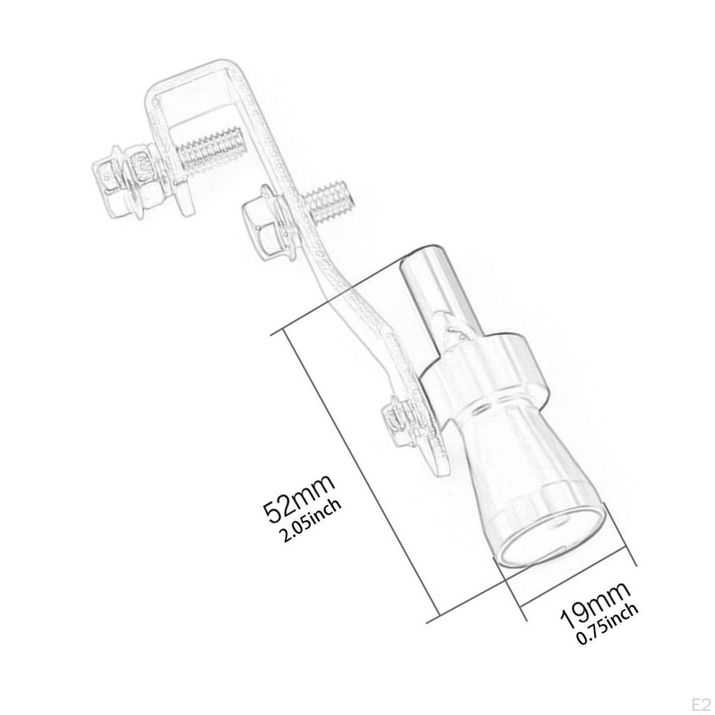 Whistle Modification Accessories Car Tail Roar Maker Red