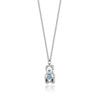 LLOYD Blue Heart Ronnie Anti-Lost Silver Necklace LNS25001S