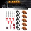 Universal 16 LED Car Cab Roof Marker Lights IP68 External Clear/Smoked Lens Lamps for Truck SUV 12V Driving Light